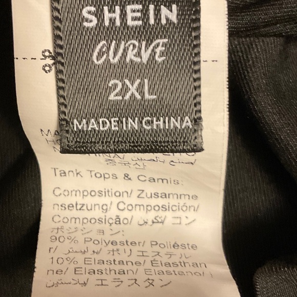 SHEIN Classic Black Tank Top - Picture 5 of 7